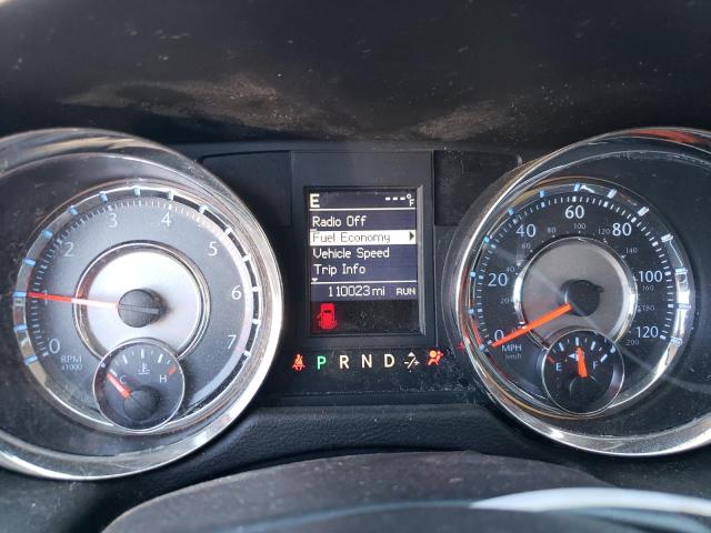 2C4RC1BG9DR646101 - 2013 CHRYSLER TOWN & COU TOURING BLACK photo 9