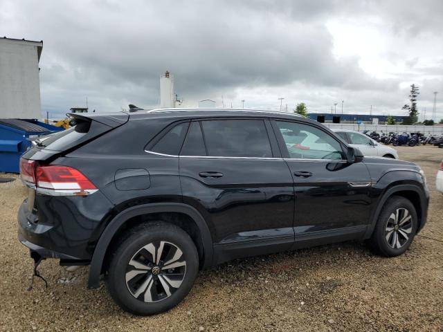 1V2LE2CA6RC248567 - 2024 VOLKSWAGEN ATLAS CROS SE Czarny zdjęcie 3