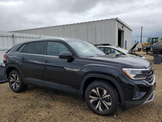 1V2LE2CA6RC248567 - 2024 VOLKSWAGEN ATLAS CROS SE Czarny zdjęcie 4