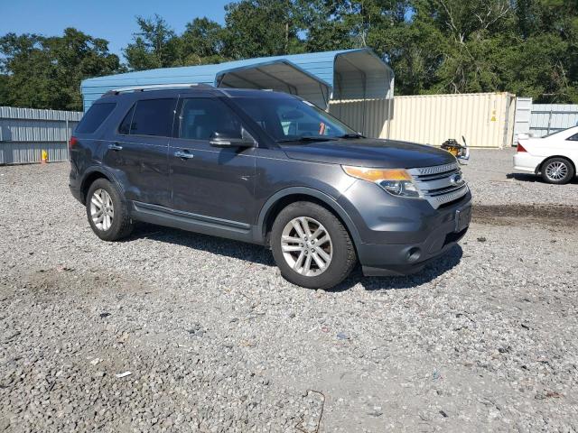 1FM5K7D89FGA62291 - 2015 FORD EXPLORER XLT GRAY photo 4
