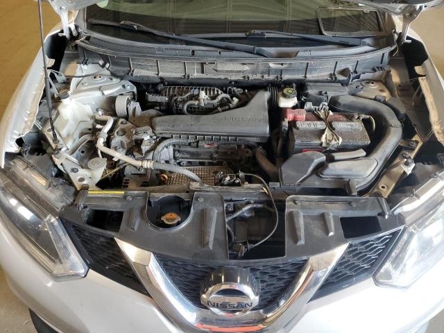 KNMAT2MV5GP681173 - 2016 NISSAN ROGUE S Արծաթագույն լուսանկար 12
