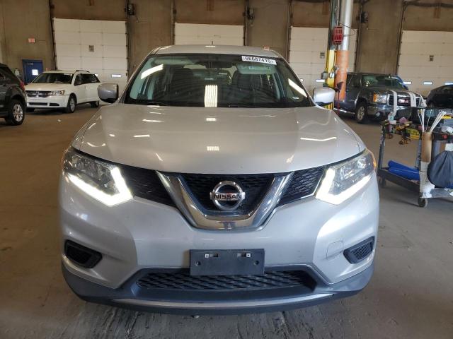 KNMAT2MV5GP681173 - 2016 NISSAN ROGUE S Արծաթագույն լուսանկար 5