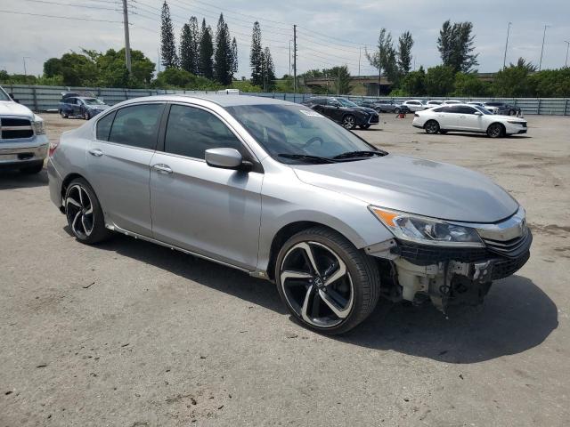 1HGCR2F58GA098041 - 2016 HONDA ACCORD SPORT SILVER photo 4