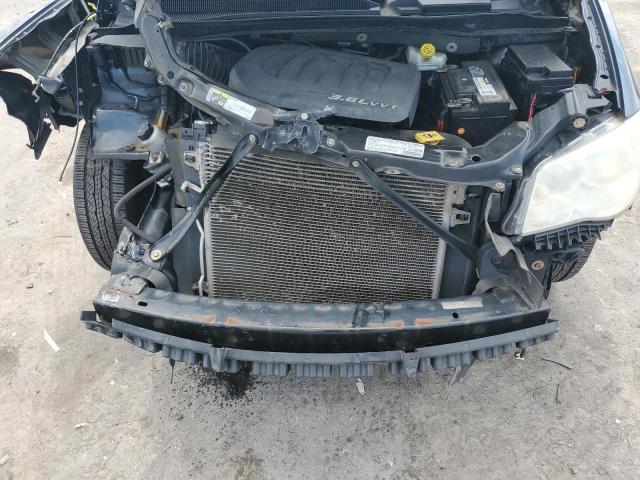 2C4RC1CGXDR767251 - 2013 CHRYSLER TOWN & COU TOURING L BLACK photo 12