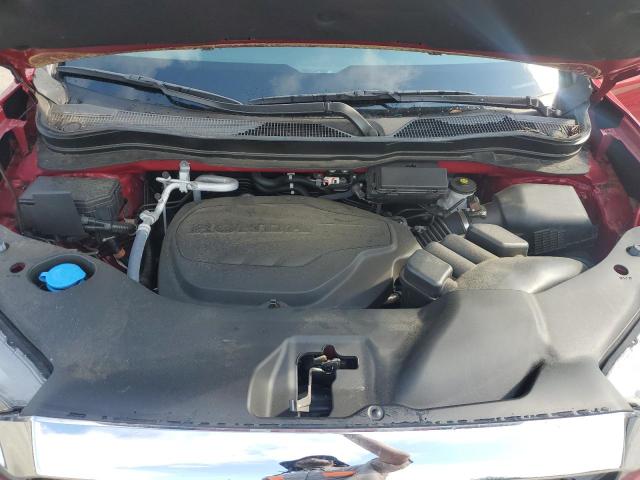 5FNYF8H59NB031479 - 2022 HONDA PASSPORT EXL Qırmızı foto 12