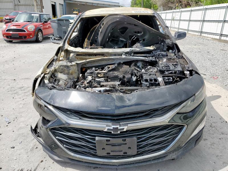 1G1ZD5ST4MF002409 - 2021 CHEVROLET MALIBU LT BLACK photo 5