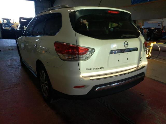 5N1AR2MMXFC620490 - 2015 NISSAN PATHFINDER S WHITE photo 3