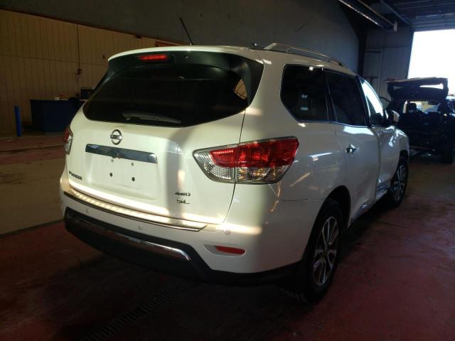 5N1AR2MMXFC620490 - 2015 NISSAN PATHFINDER S WHITE photo 4