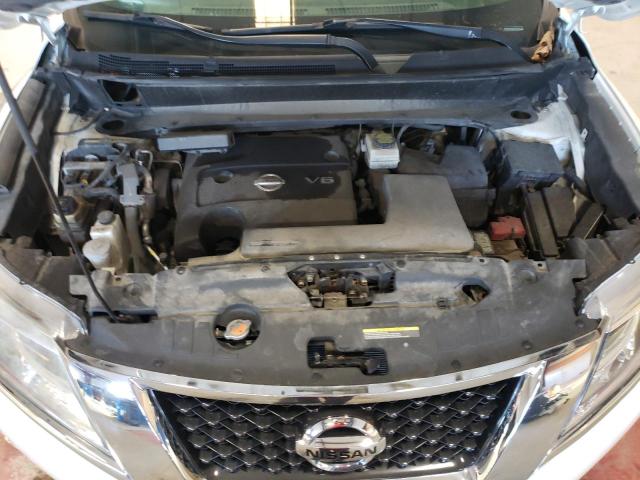 5N1AR2MMXFC620490 - 2015 NISSAN PATHFINDER S WHITE photo 7