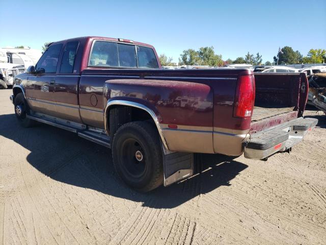 1GCHC39N3SE171373 - 1995 CHEVROLET GMT-400 C3500 MAROON photo 3