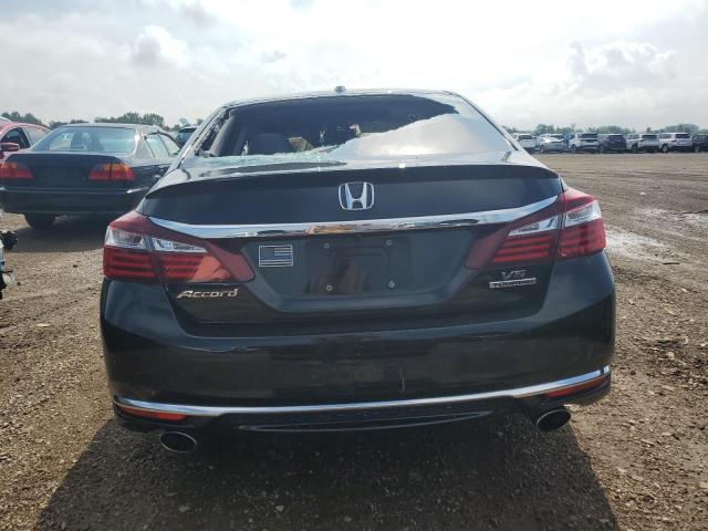 1HGCR3F98HA033605 - 2017 HONDA ACCORD TOURING BLACK photo 6