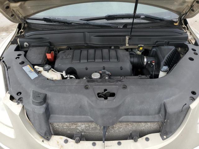 5GAKRCED8CJ300493 - 2012 BUICK ENCLAVE CREAM photo 12