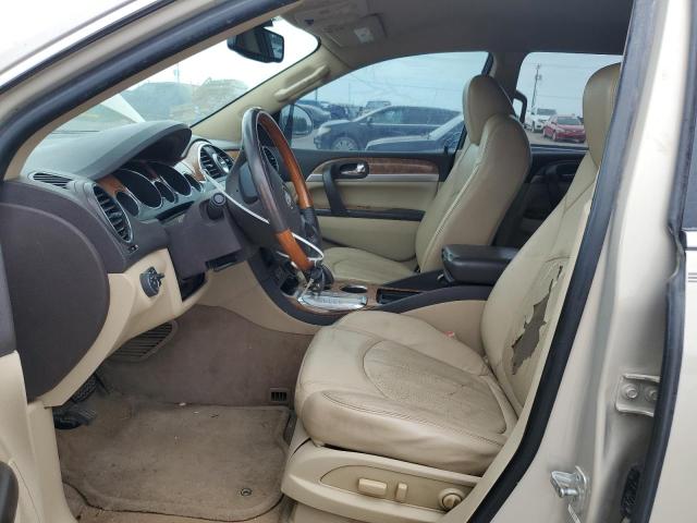 5GAKRCED8CJ300493 - 2012 BUICK ENCLAVE CREAM photo 7