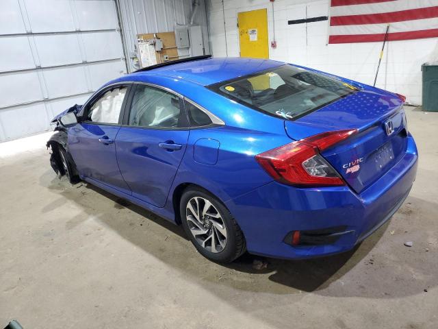 19XFC2F71GE033804 - 2016 HONDA CIVIC EX BLUE photo 2