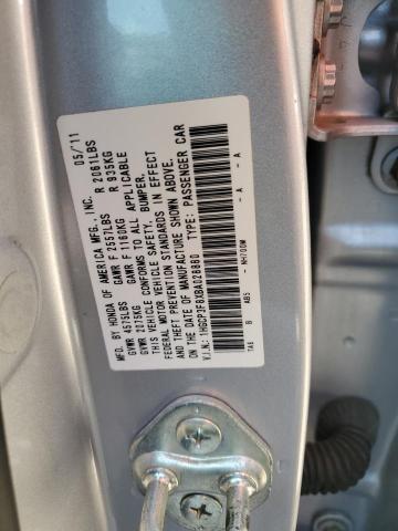 1HGCP3F8XBA028880 - 2011 HONDA ACCORD EXL SILVER photo 12