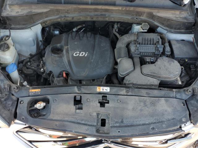 5XYZUDLB6EG165584 - 2014 HYUNDAI SANTA FE S ვერცხლისფერი ფოტო 12