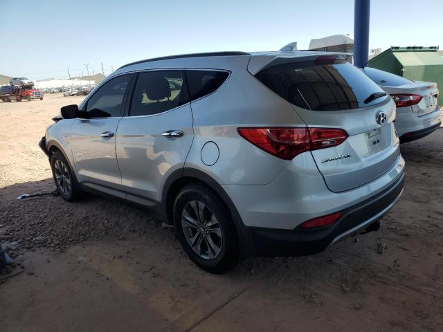 5XYZUDLB6EG165584 - 2014 HYUNDAI SANTA FE S ვერცხლისფერი ფოტო 2