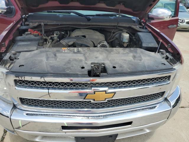 3GCPCSE04DG247288 - 2013 CHEVROLET SILVERADO C1500 LT RED photo 11