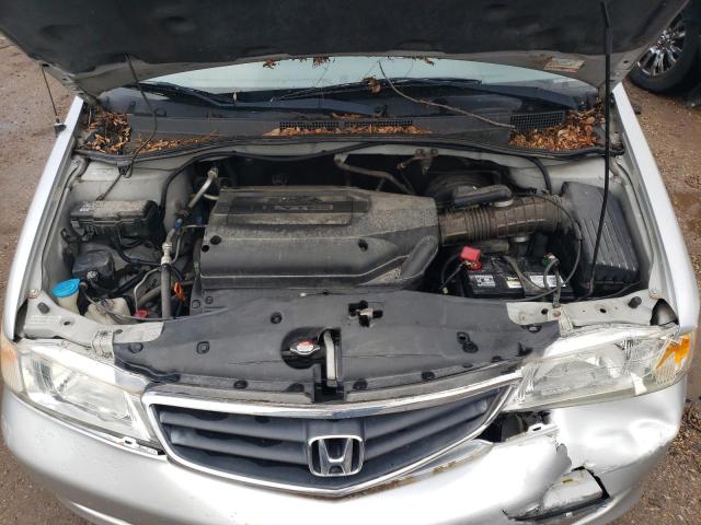 2HKRL18642H513450 - 2002 HONDA ODYSSEY EX SILVER photo 12