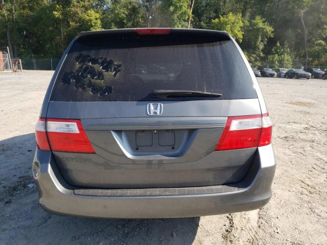 5FNRL38217B049533 - 2007 HONDA ODYSSEY LX GRAY photo 6