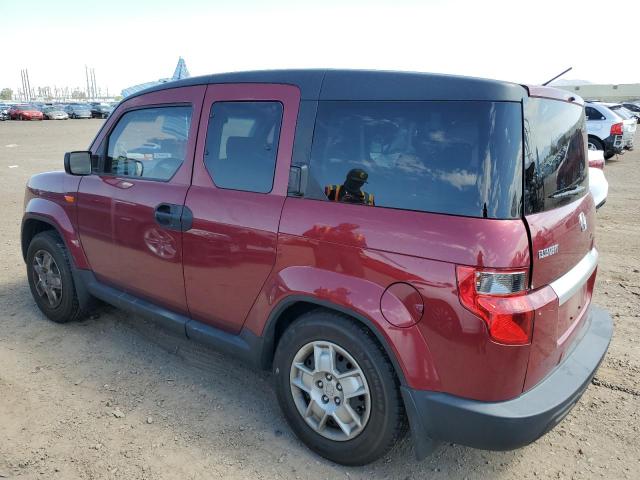 5J6YH1H31AL002480 - 2010 HONDA ELEMENT LX MAROON photo 2