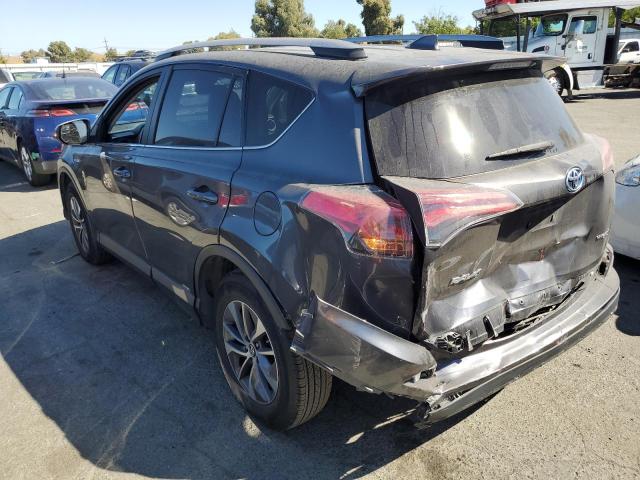 JTMRJREV8JD175720 - 2018 TOYOTA RAV4 HV LE GRAY photo 2