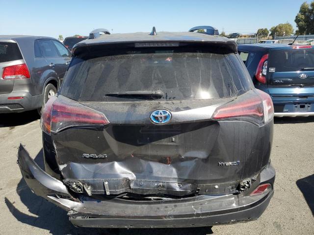 JTMRJREV8JD175720 - 2018 TOYOTA RAV4 HV LE GRAY photo 6