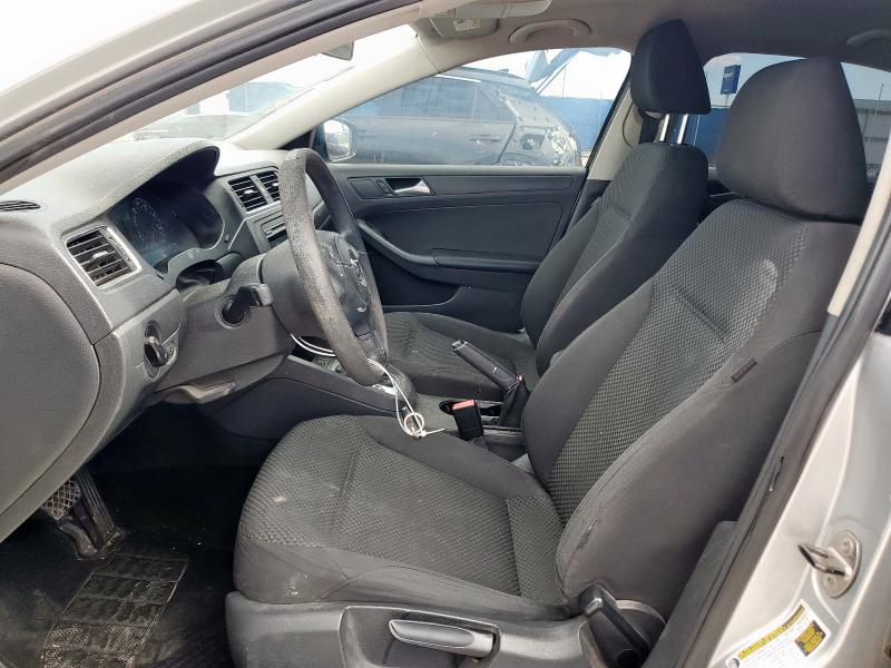 3VW2K7AJ2EM304337 - 2014 VOLKSWAGEN JETTA BASE SILVER photo 7