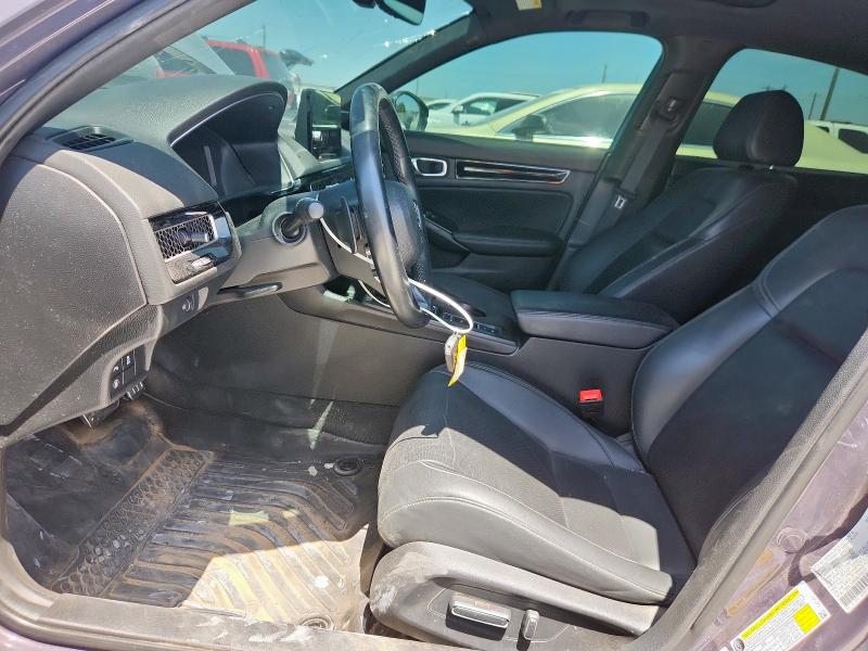 19XFL1H88NE018973 - 2022 HONDA CIVIC SPORT TOURING CHARCOAL photo 7