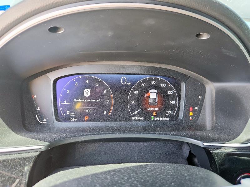 19XFL1H88NE018973 - 2022 HONDA CIVIC SPORT TOURING CHARCOAL photo 9