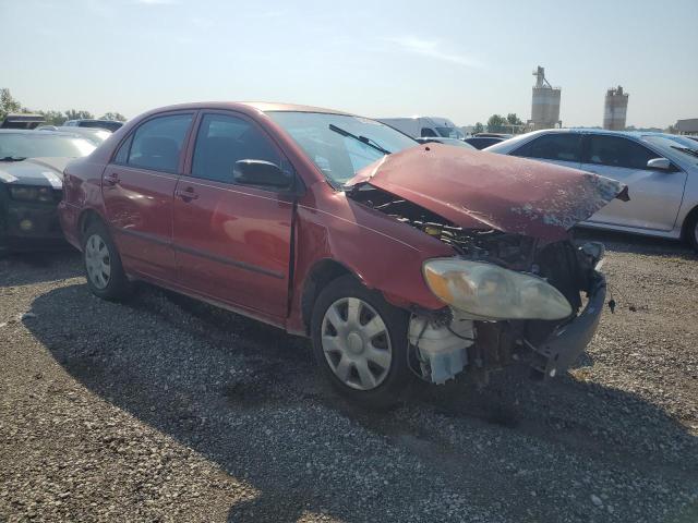 1NXBR32E18Z985272 - 2008 TOYOTA COROLLA CE أحمر صورة 4