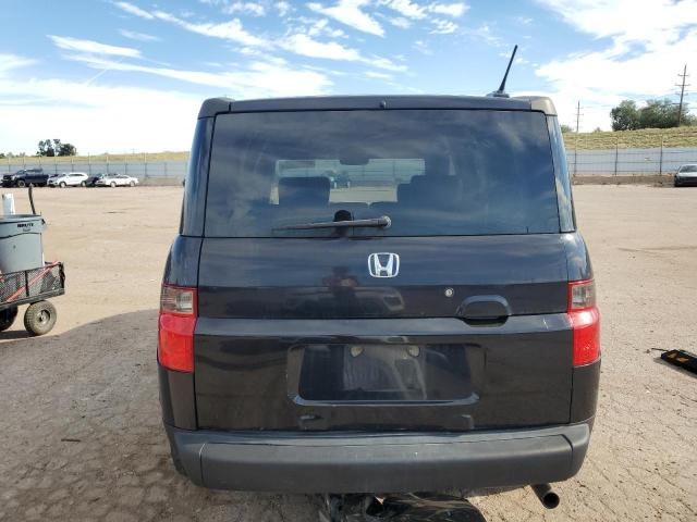 5J6YH18736L003057 - 2006 HONDA ELEMENT EX BLACK photo 6