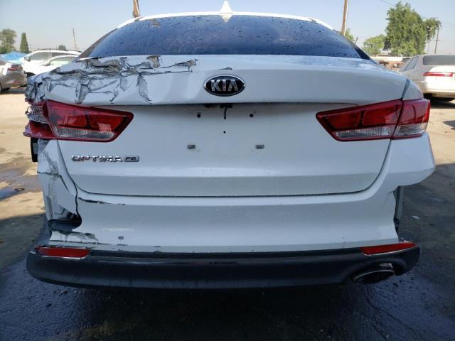 5XXGT4L37JG185280 - 2018 KIA OPTIMA LX WHITE photo 6