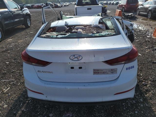 5NPD84LF0HH063227 - 2017 HYUNDAI ELANTRA SE WHITE photo 6