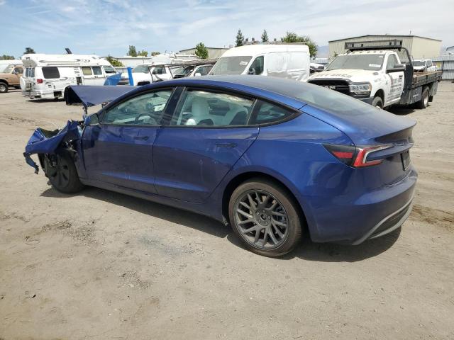5YJ3E1EA1RF860042 - 2024 TESLA MODEL 3 ლურჯი ფოტო 2