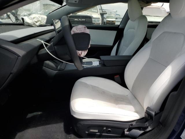 5YJ3E1EA1RF860042 - 2024 TESLA MODEL 3 ლურჯი ფოტო 7