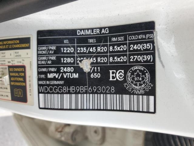 WDCGG8HB9BF693028 - 2011 MERCEDES-BENZ GLK 350 4MATIC WHITE photo 13