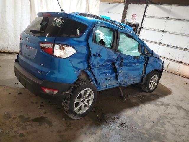 MAJ6P1UL3JC195193 - 2018 FORD ECOSPORT SE ლურჯი ფოტო 3