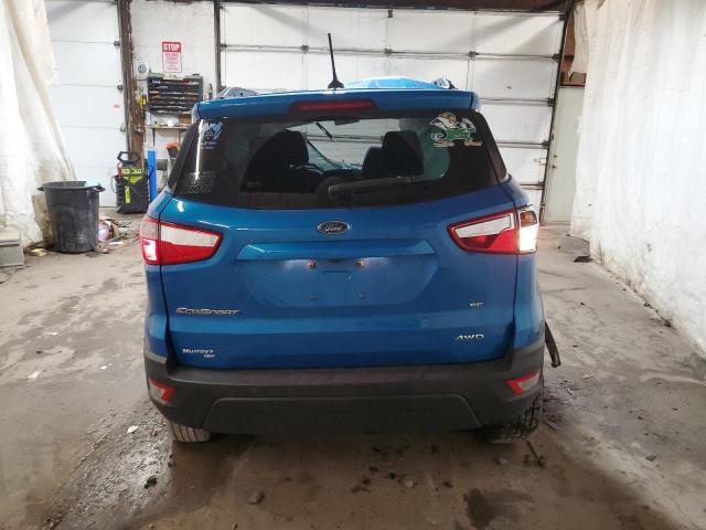 MAJ6P1UL3JC195193 - 2018 FORD ECOSPORT SE ლურჯი ფოტო 6