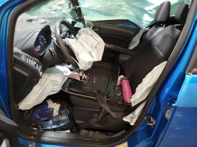 MAJ6P1UL3JC195193 - 2018 FORD ECOSPORT SE ლურჯი ფოტო 7