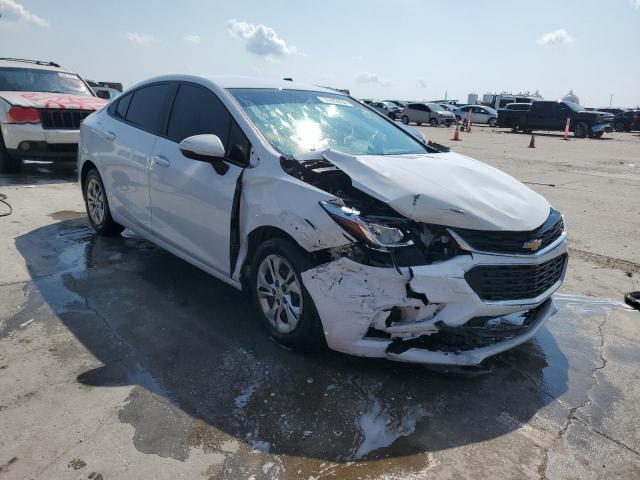 1G1BJ5SM8K7103463 - 2019 CHEVROLET CRUZE WHITE photo 4