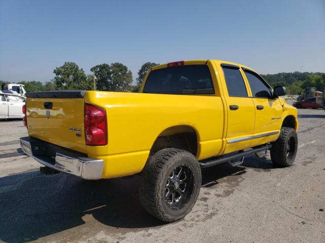 1D7HU18257S275029 - 2007 DODGE RAM 1500 ST YELLOW photo 3