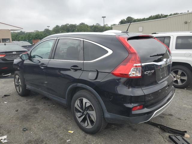 5J6RM4H93GL027752 - 2016 HONDA CR-V TOURING BLACK photo 2