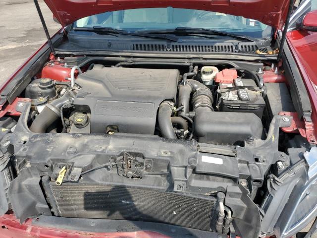 1LNHL9FT3FG606095 - 2015 LINCOLN MKS RED photo 12
