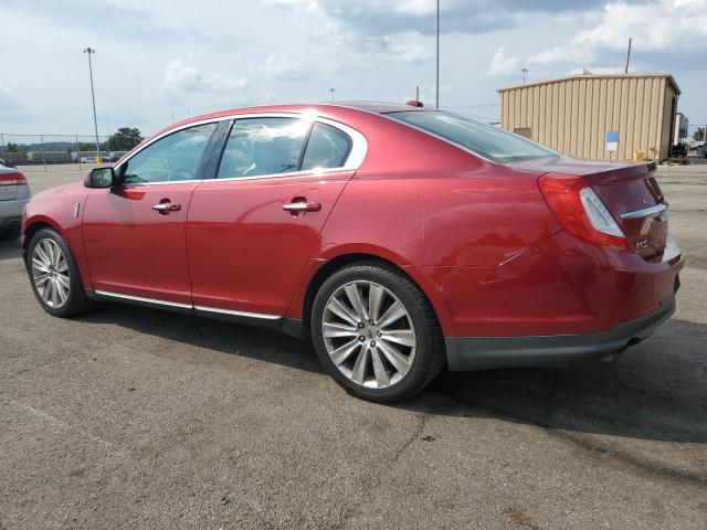 1LNHL9FT3FG606095 - 2015 LINCOLN MKS RED photo 2