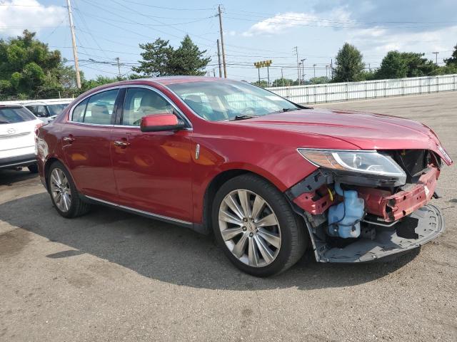 1LNHL9FT3FG606095 - 2015 LINCOLN MKS RED photo 4