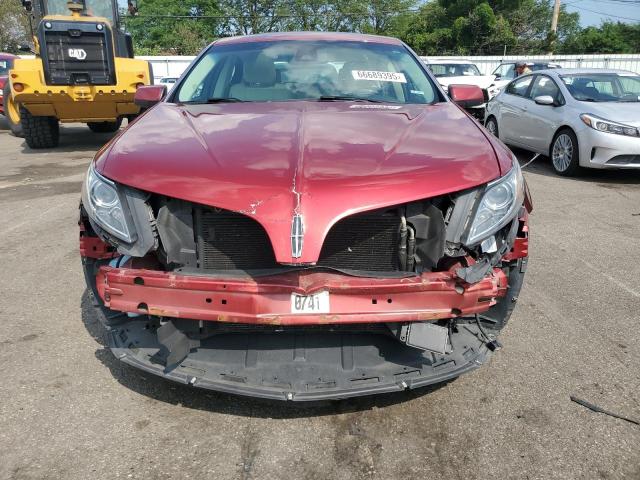 1LNHL9FT3FG606095 - 2015 LINCOLN MKS RED photo 5