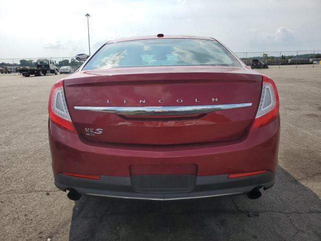 1LNHL9FT3FG606095 - 2015 LINCOLN MKS RED photo 6
