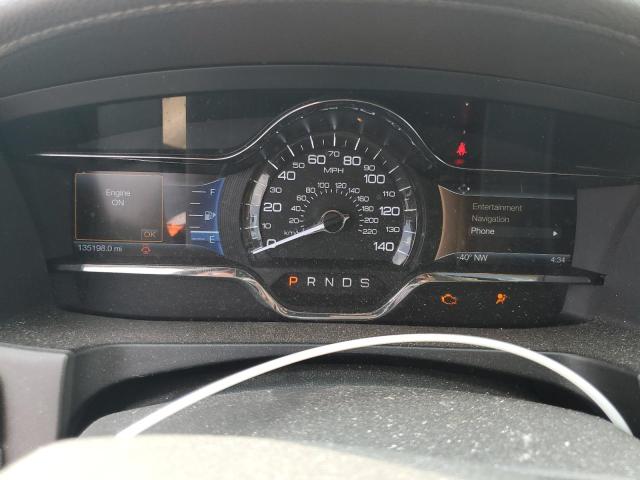 1LNHL9FT3FG606095 - 2015 LINCOLN MKS RED photo 9