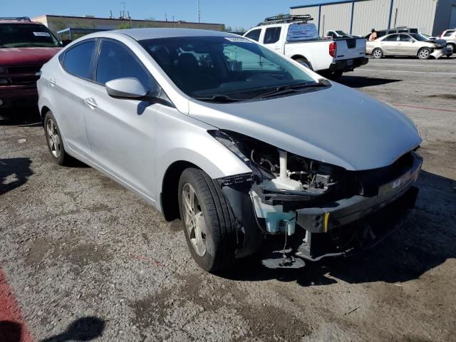 KMHDH4AE5DU750936 - 2013 HYUNDAI ELANTRA GLS SILVER photo 4